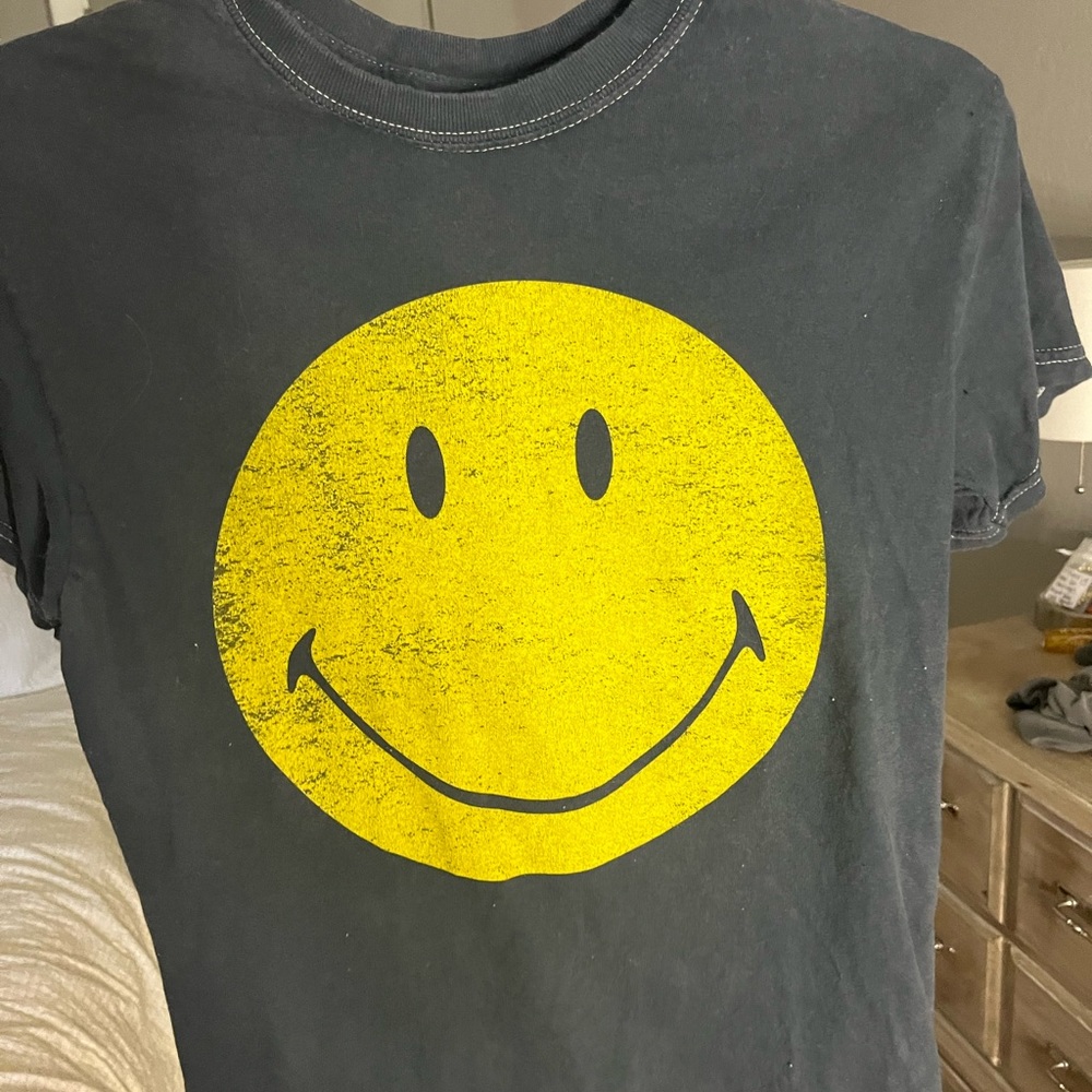 smiley tshirt. Bought from urban outfitters